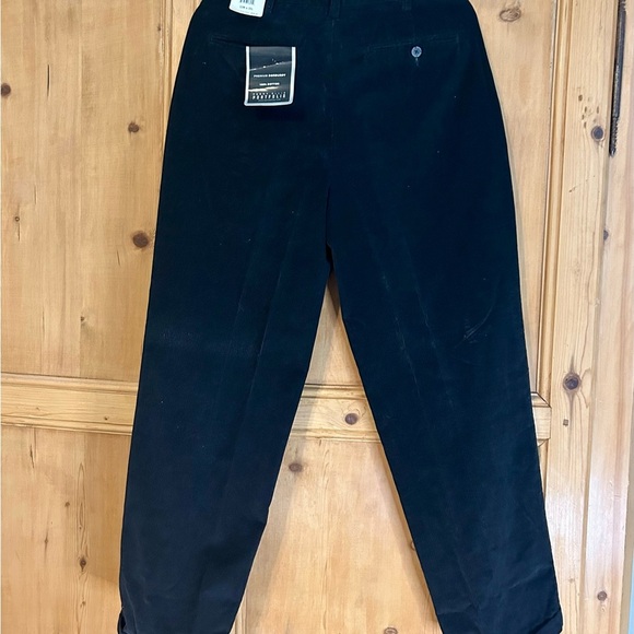 VTG Perry Ellis Portfolio Men's Pleated Cotton Corduroy Pants Sz 32 - Picture 2 of 9